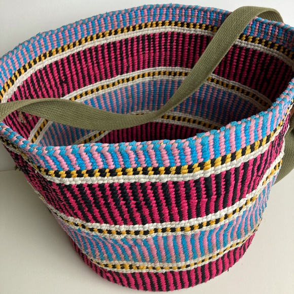 Handbags - Multi Color Braided Utility Bag